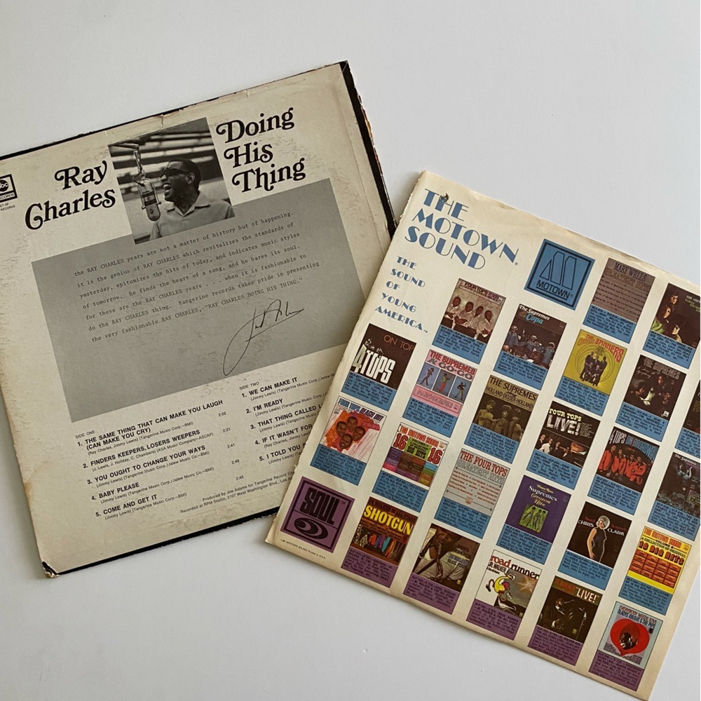 Ray Charles Vinyl LP – Doing His Thing | Vintage Soul Record - Picture 3 of 4